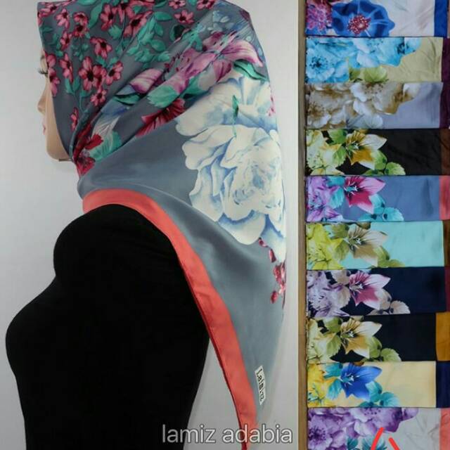 Jilbab satin