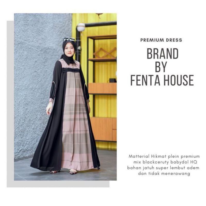 GAMIS ARAB DRESS MEWAH BY FENTA HOUSE KUALITAS BUTIK TERMEWAH ORIGINAL