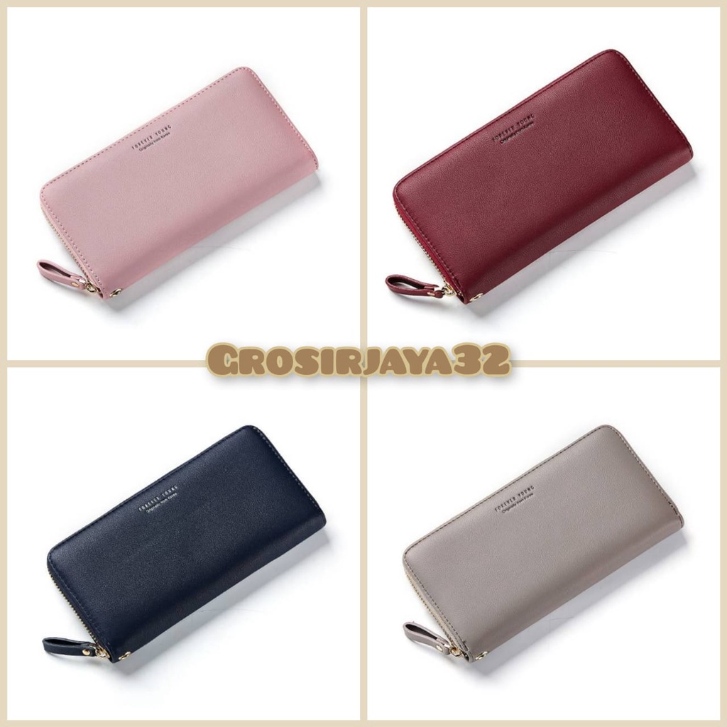 (GROSIRJAYA32) TERMURAAAHHH DOMPET PANJANG WANITA C079-59 DOMPET 3 RUANG/Dompet wanita casual