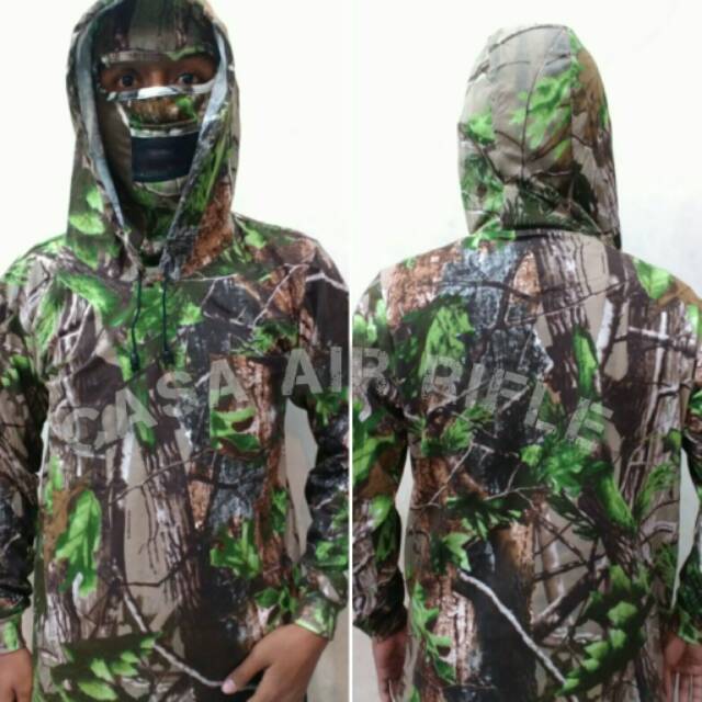 Baju Camo bahan import motif realtree
