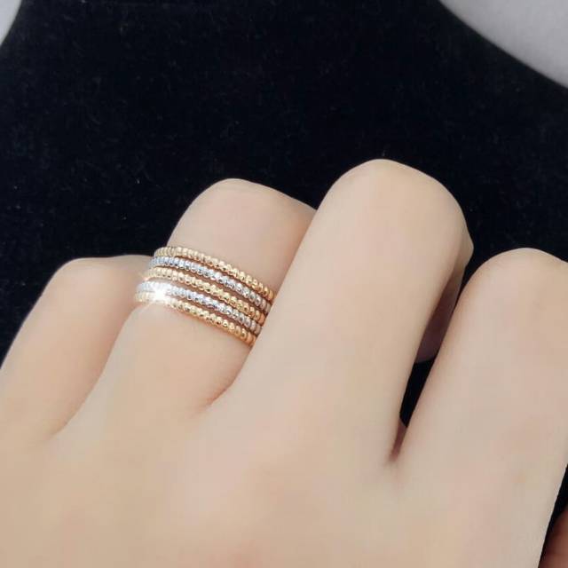 CINCIN KERONCONG LAPIS EMAS 1 SET ISI 5