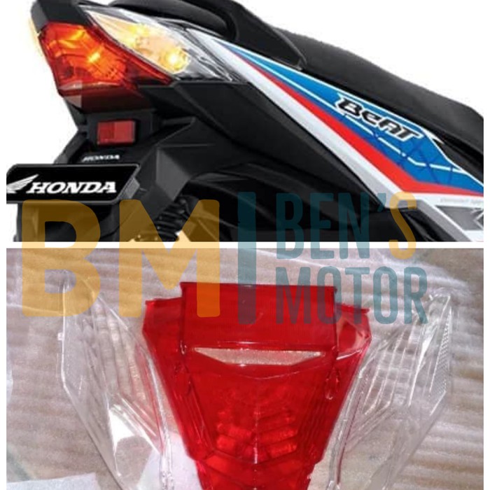 Mika Lampu Belakang Honda Beat New /Mika Kaca Lampu Rem Honda Beat New