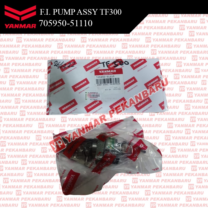 Fuel Injection Pump Assy / Pompa Minyak Komplit TF300 Yanmar Asli