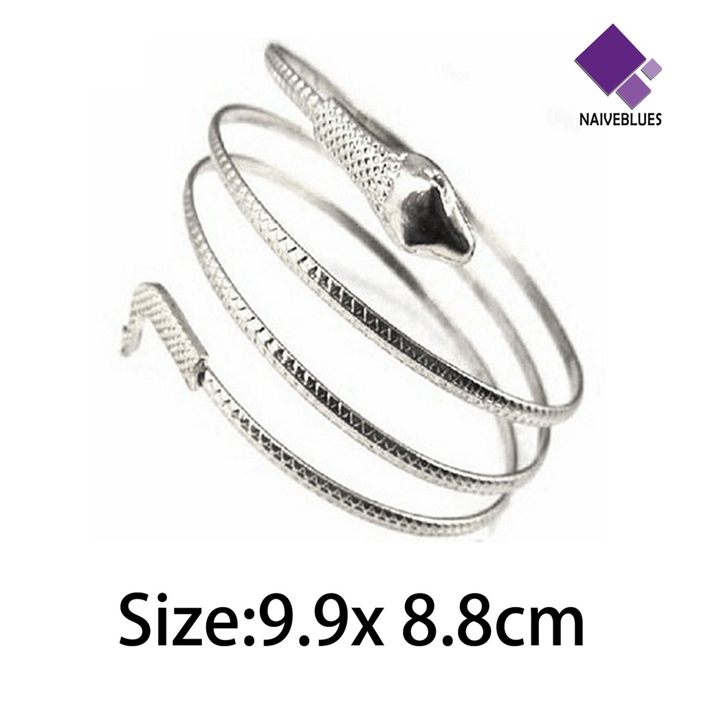 Gelang Bangle Model Ular Spiral Untuk Wanita