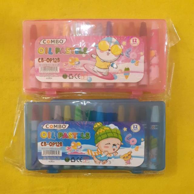 

Crayon murah COMBO 12 warna / Oil Pastels CB-OP12B
