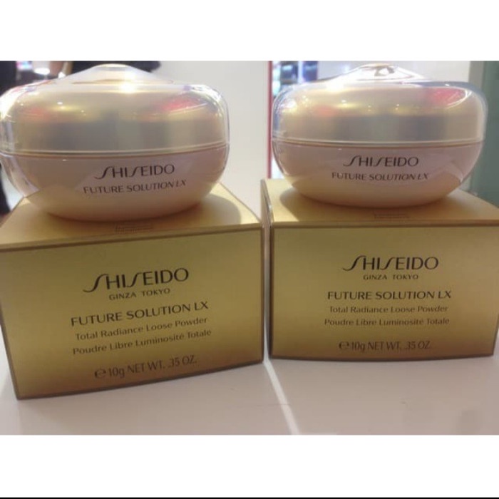 SHISEIDO Future Solution LX Loose Powder 10gr Full Size - Box | Bedak Tabur