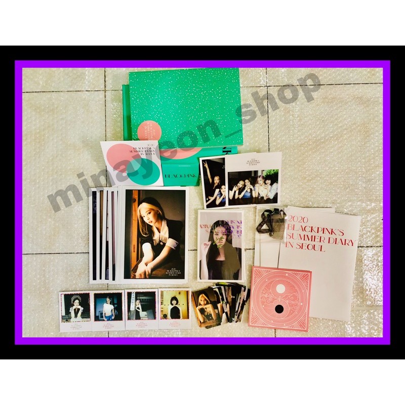 READY STOCK SHARING BLACKPINK SUMMER DIARY 2020 IN SEOUL