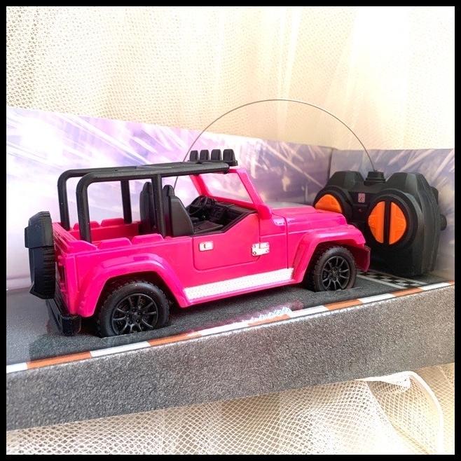 Mainan Remote Control Mobil-Mobilan Pink untuk anak perempuan