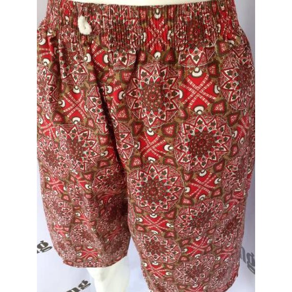 MST Celana Pendek / Celana Santai / Celana Kolor / Celana Hawai / Celana Rumahan Motif Mandala 