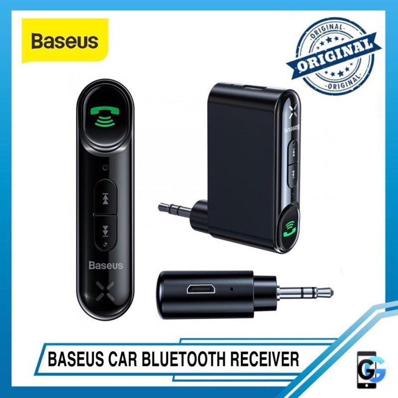 Baseus Car Bluetooth Receiver Aux 3.5MM Wireless Audio Receiver