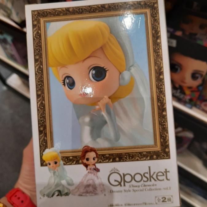 #####] Qposket cinderella pengantin married ORI Qposket disney princess