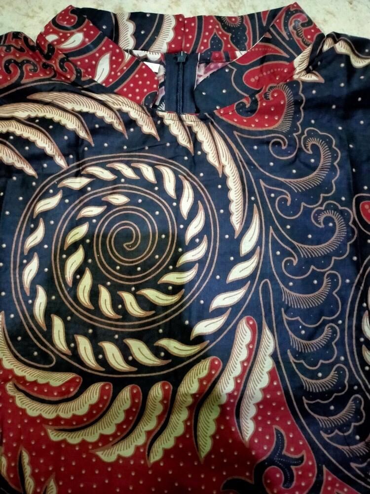 Batik Couple Tunik Dan Kemeja M L Xl Xxl Jumbo