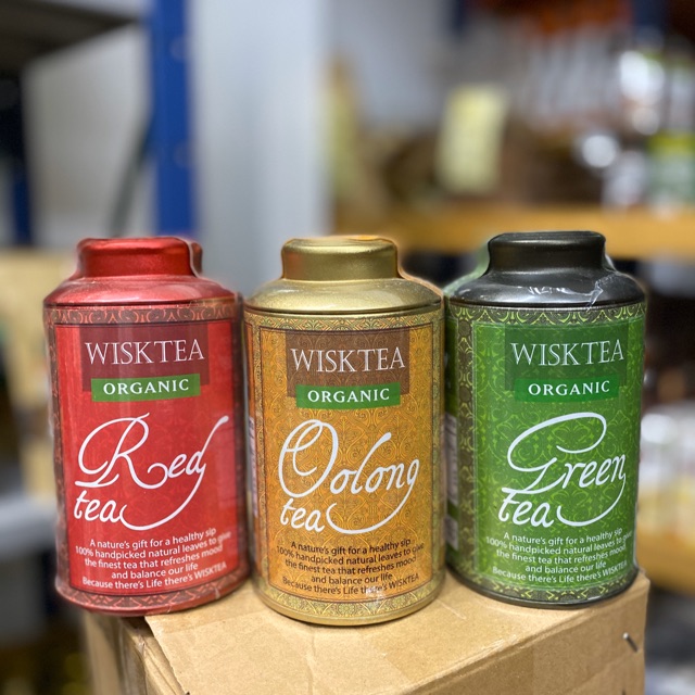 Wisktea Organic Red Tea, Oolong Tea, Green Tea