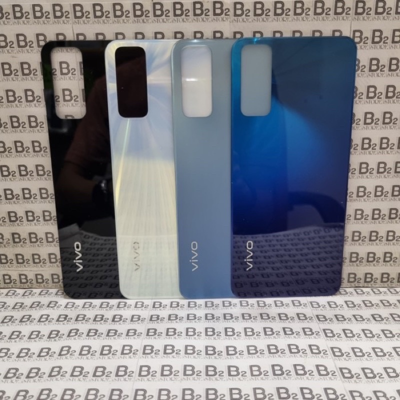 Casing Handphone tutup belakang Back Cover Backdoor Tutup Belakang Tutup Batre Vivo Y12s Y20 Y20i Y2