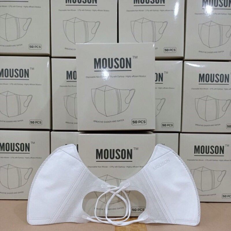 Masker Duckbill Mouson isi 50pcs / GROSIR MASKER