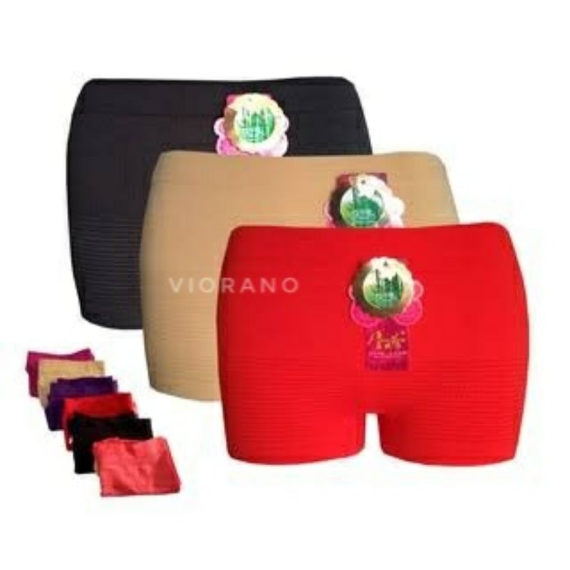 Celana Dalam Boxer Cewek Jumbo / Cd Rajut Boxer