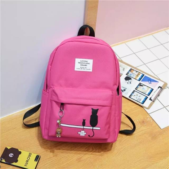 Tas Ransel Wanita Tas Gendong Tas Sekolah Tas Cewe Tas Ransel Backpack Fashion Tas Homme Femme Sweet