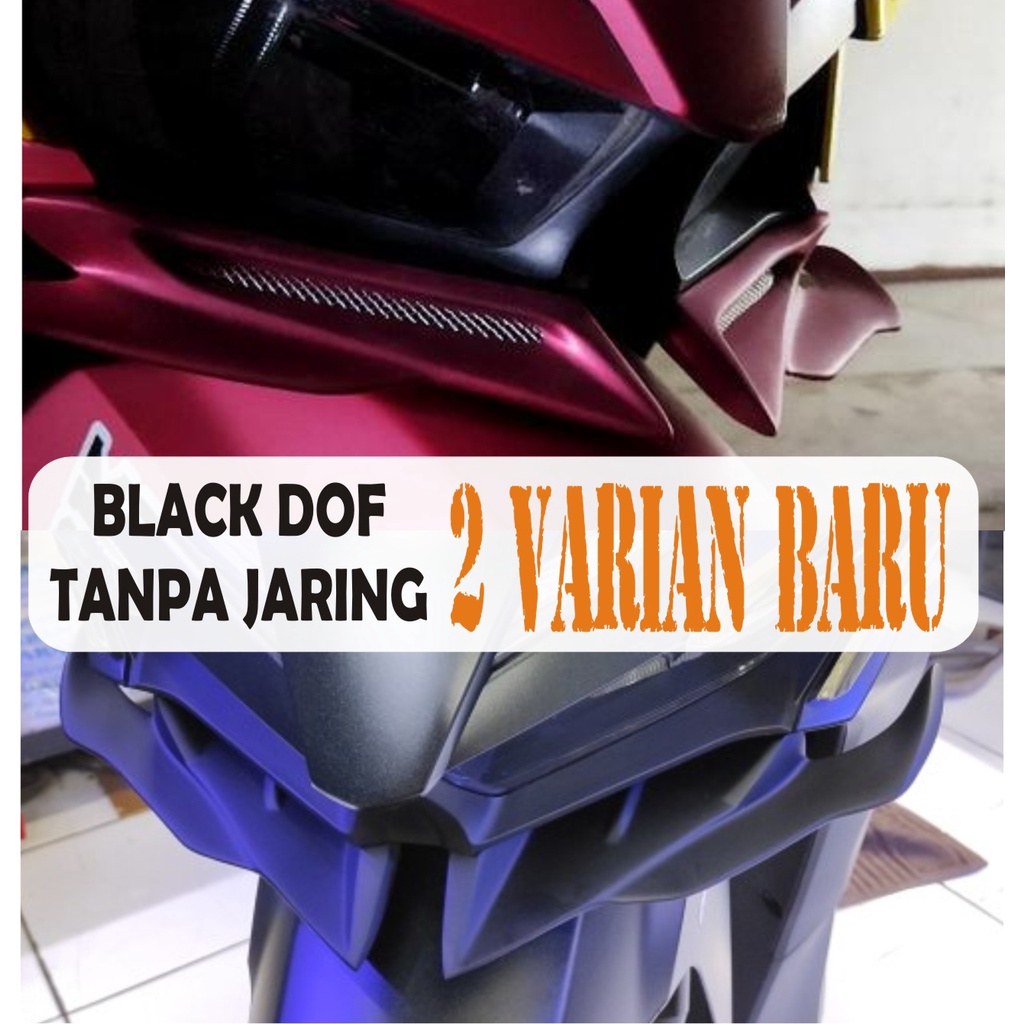 winglet new vario 125/150 galaxsi new model hitam dof