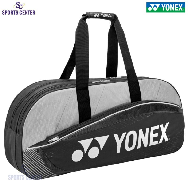 New Tas Raket Badminton / Bulutangkis Yonex BQ11 Black Dark Grey