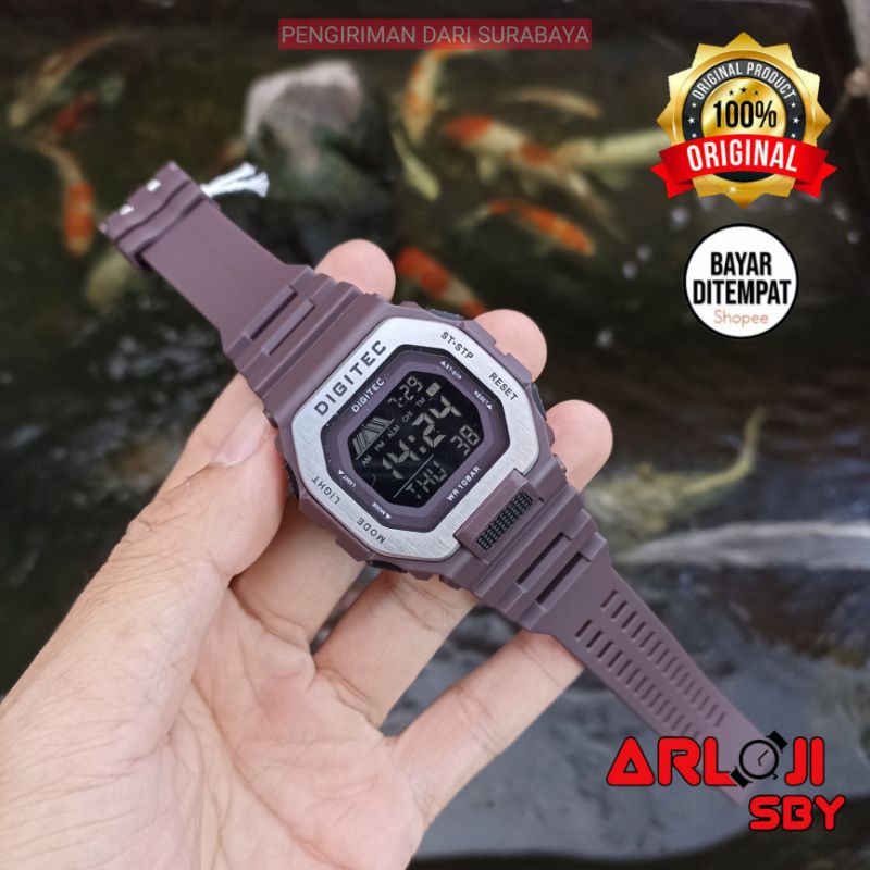 JAM TANGAN PRIA DIGITEC DG 5050 ORIGINAL TAHAN AIR 100M