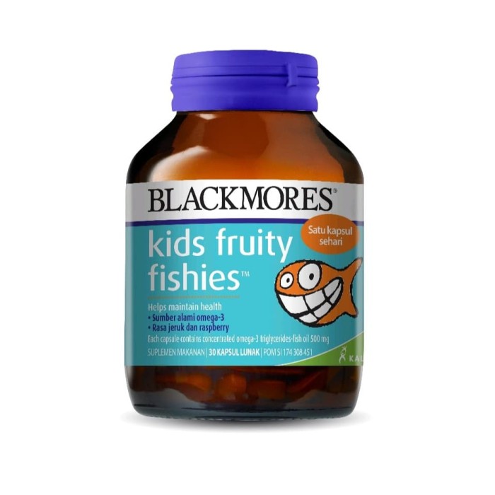 BLAKMORES FRUITY FISHES 30 TABLET
