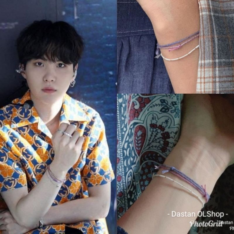  Gelang  BTS  Suga  Paket Gelang  BTS  Suga  Shopee Indonesia