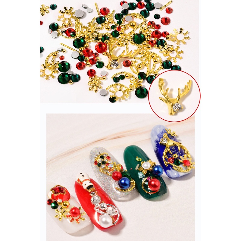 Siy Hiasan Kuku Diy Bentuk Bungabulansnowflake Untuk Nail Art