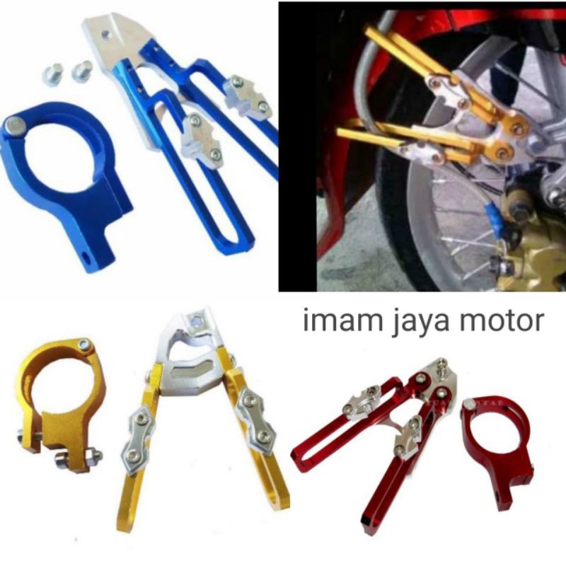 CAPITAN SELANG REM VARIASI BREKET SELANG REM MOTOR CAPIT UDANG MOTOR PENJEPIT SELANG REM DEPAN MOTOR