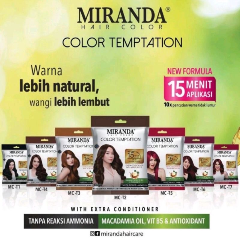 MIRANDA HAIR COLOR TEMPTATION