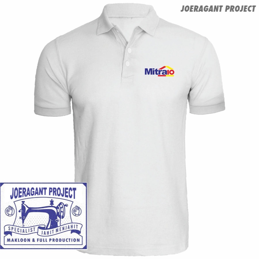 polo shirt mitra 10 / baju kerah mitra 10 JP