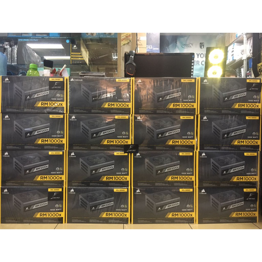 PSU Corsair RMx Series - RM1000x (CP-9020094-EU) - 1000 Watt 80+ Gold