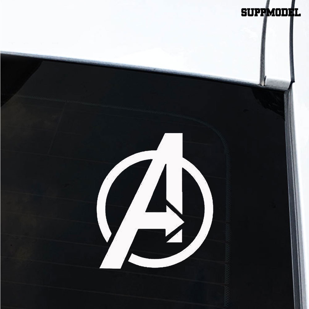 Stiker Reflektif Logo Avengers Untuk Dekorasi Mobil / Motor / Laptop / Koper