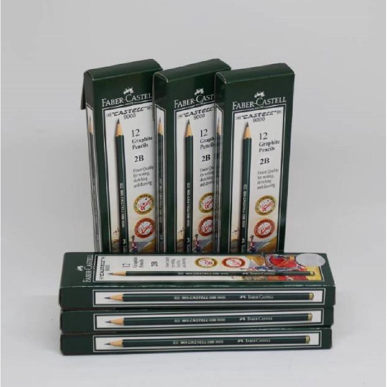 

Pensil 2B Faber Castell Lusin Hijau
