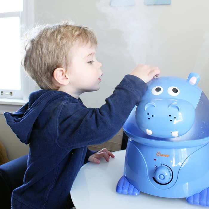 CRANE Ultrasonic Cool Mist Humidifier - Hippo