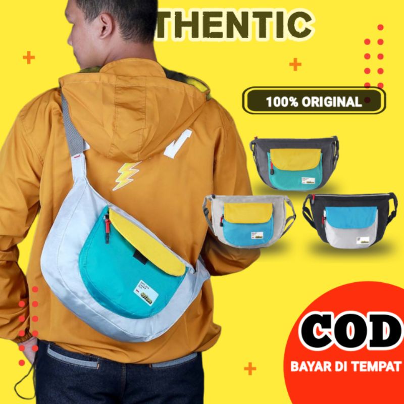 ARGL Tas Selempang Pria Tas Sling Bag Cowok Distro Original Keren Tas Slempang Euuck Laki Laki