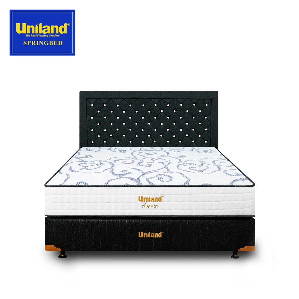 Uniland Springbed Avanta Putih - Hanya Kasur Spring Bed