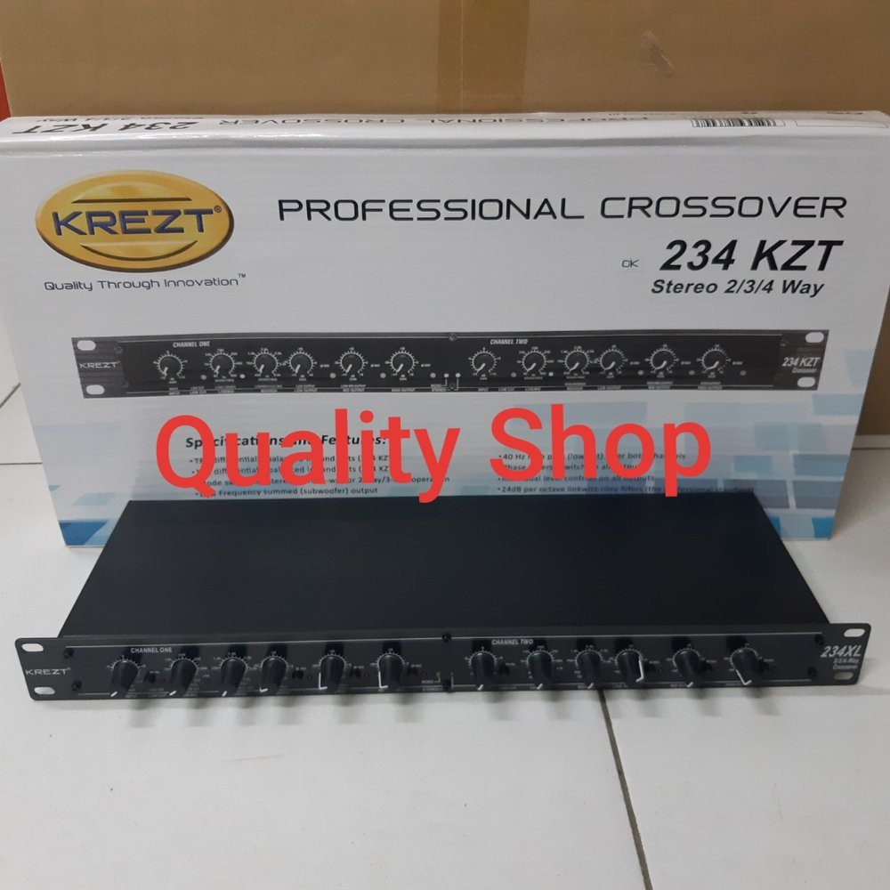 Murah  Crossover Krezt 234 Kzt 4 WAY ORIGINAL  Terjamin