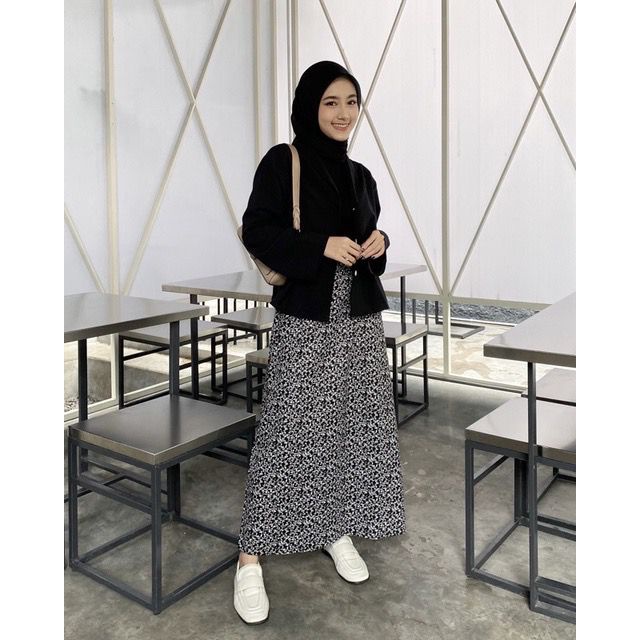 BEFAST - ZEC OOTD Rok LAILA / Gamar A Line SHAKILA Skirt / Pakaian Rok Wanita / Rok Maxy / Fashion Wanita Hijab / Rok Motif / OOTD Remaja Wanita ABG Kekinian / Keluaran Terbaru 2022 / Terlaris