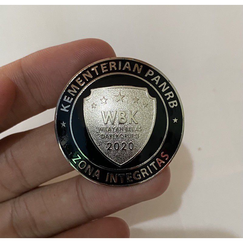 Pin Kementerian PANRB 2020 WBK Zona Integritas