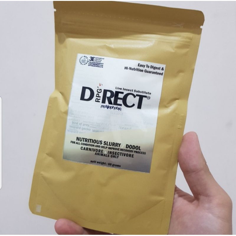 RPG Direct Untuk Gecko Yang Mogok Makan 60gr