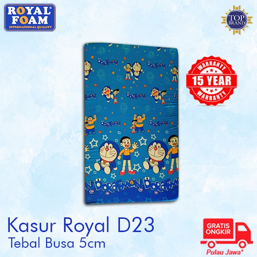 KASUR BUSA Royal Foam tebal 5cm garansi 15 tahun FREE ONGKIR (density 23)