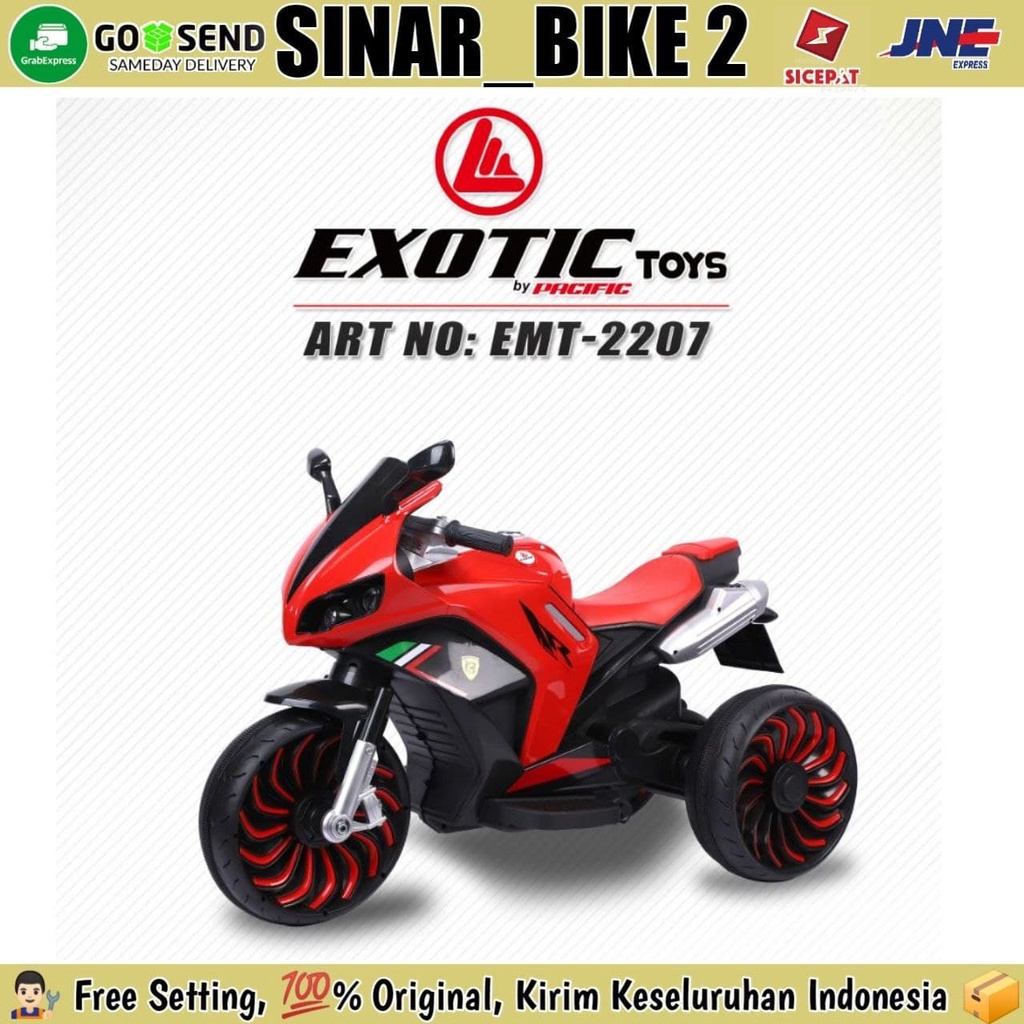 Mainan Anak Motoran Aki Exotic EMT 2207