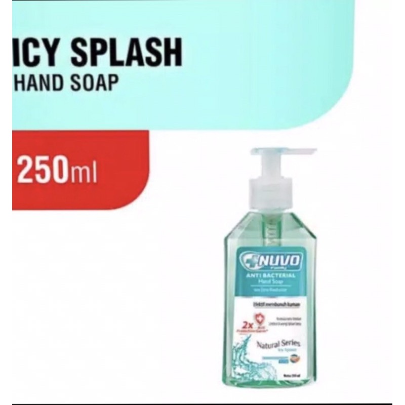 Nuvo Hand Wash BOTOL PUMP 250 Ml Laris Laku Best Seller