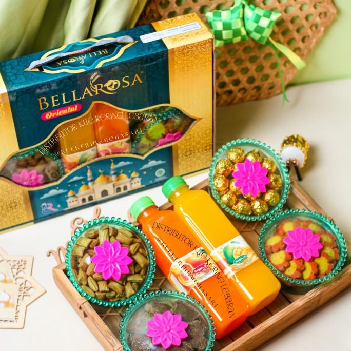 

Paket Parcel Kue Kering Lebaran Bellarosa Oriental