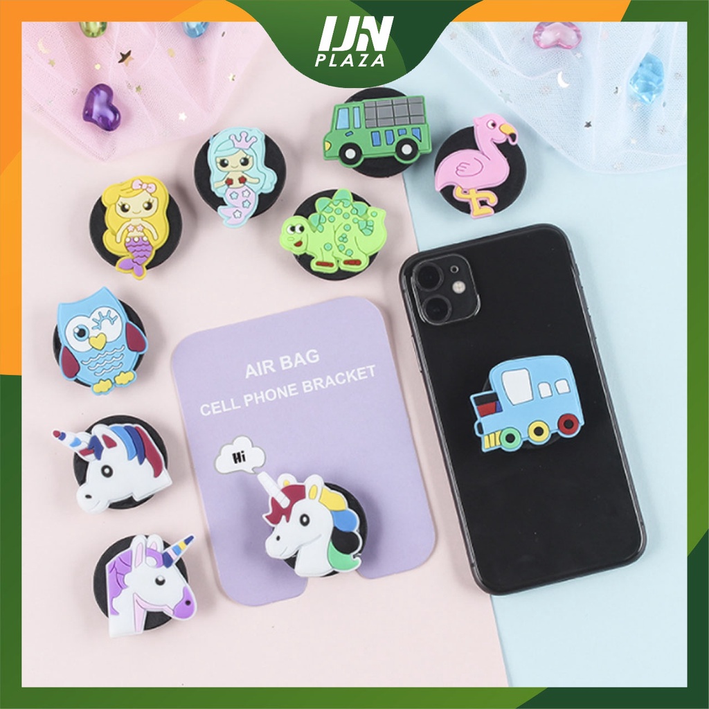 ❤ IJN ❤ POP SOCKET KARAKTER BISA COD Socket HP 3D Karakter Cartoon pop Aksesoris HP POPSOCKET