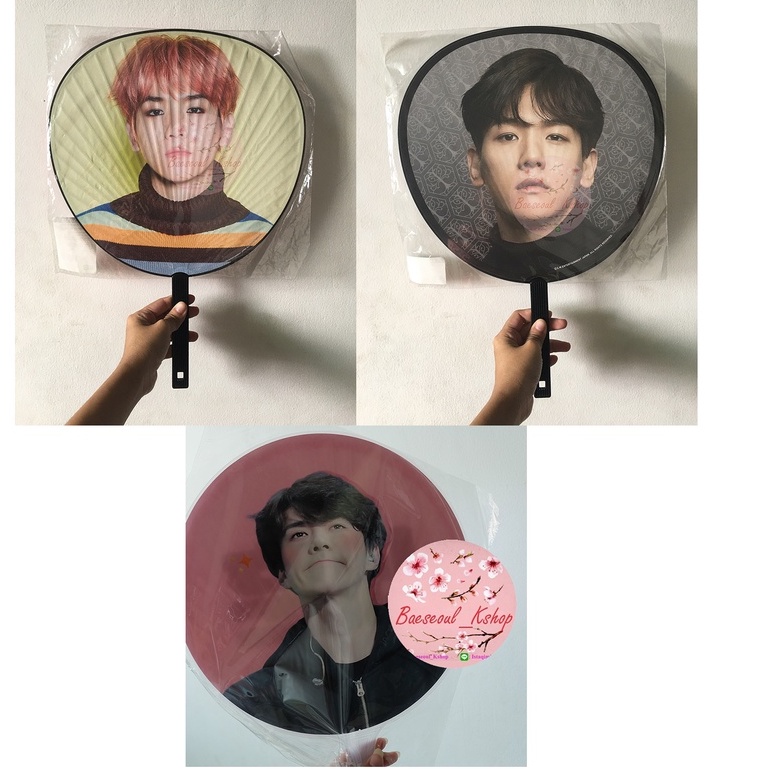 BIG FAN HANDFAN UCHIWA EXO BAEKHYUN ELYXION CBX MAGICAL CIRCUS CONCERT JAPAN SEHUN BY MASTERNIM for_
