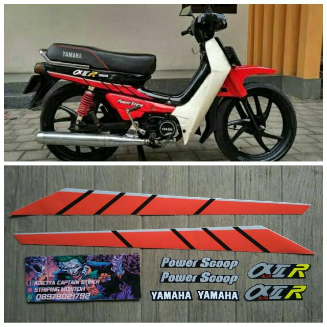 Striping Yamaha Alfa Tahun 1990