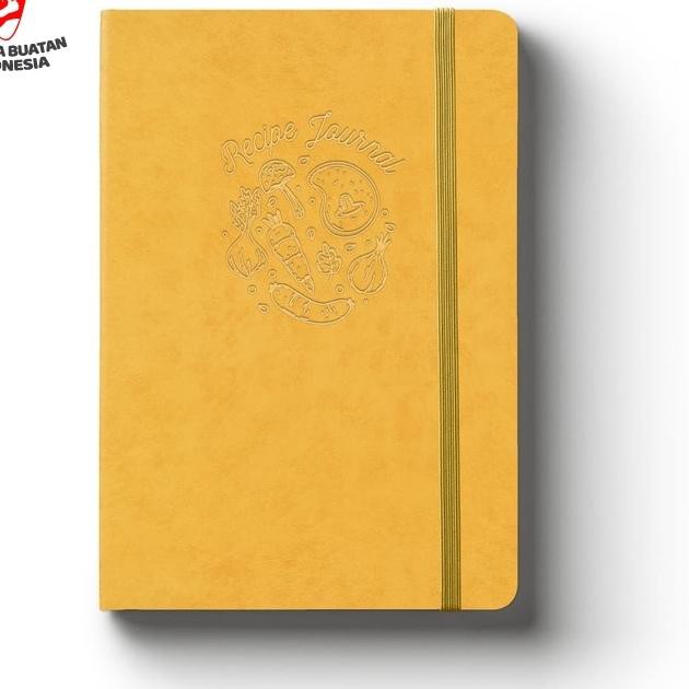 

[ 12.12 BIG SALE ]-83 A5 Recipe Journal Yellow