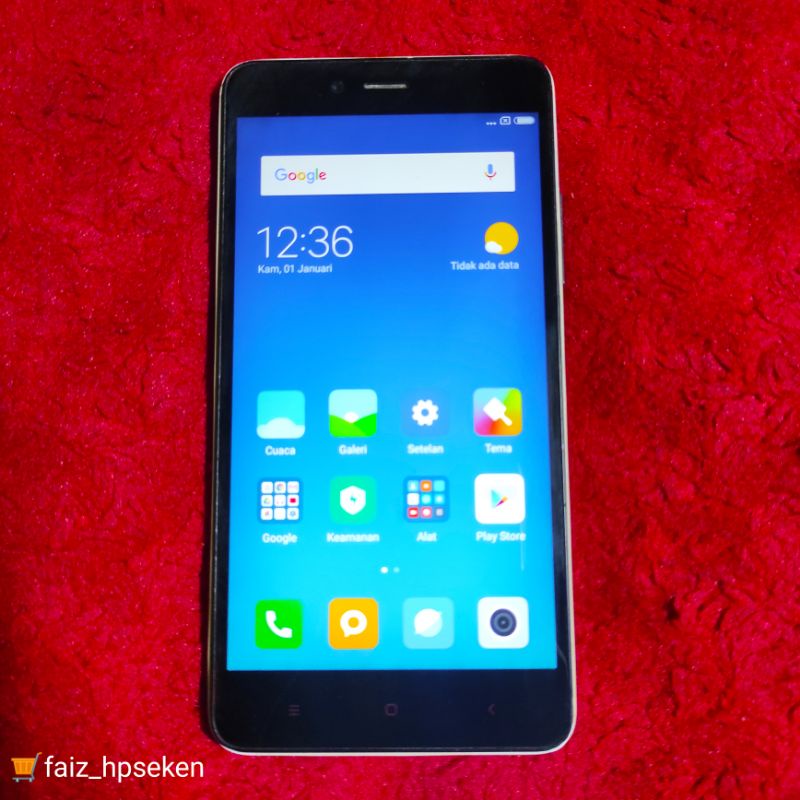 Xiaomi Redmi Note 2 (4G) Ram 2/16 GB Hp Android Second Murah Normal Siap Pakai