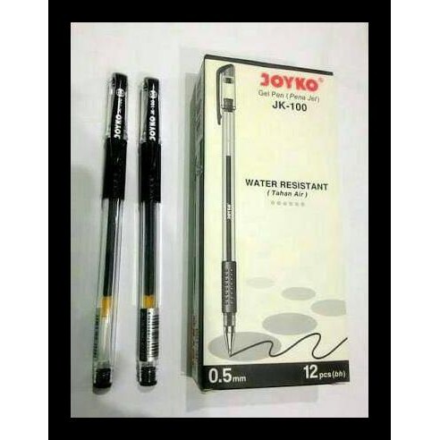

Terlaris Pen / Pulpen / Ballpoint Hitam Joyko Jk 100 Grosir Termurah - Hitam Terjamin